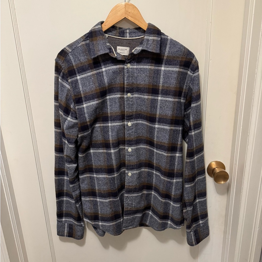 Selected Flannel Shirt, Size S